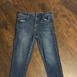 American Eagle Outfitters Dark Blue Denim Jeans
